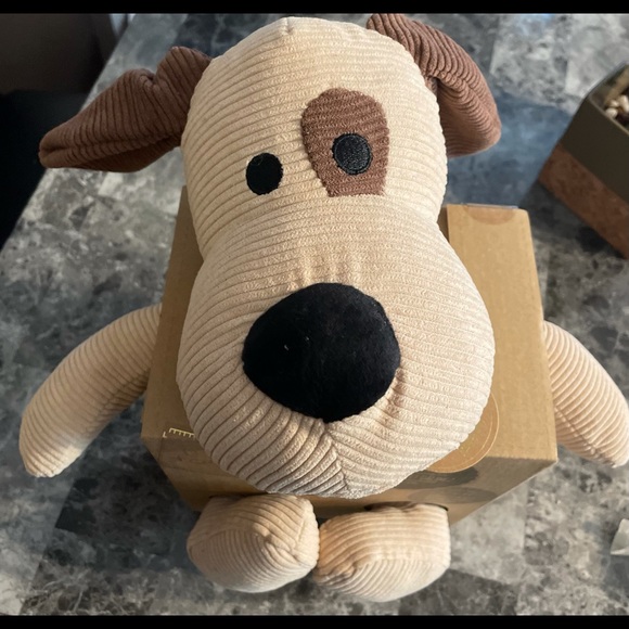 Little Toasties Other - Little Toasties Brown Dog Stuffed Animal NWT🌺